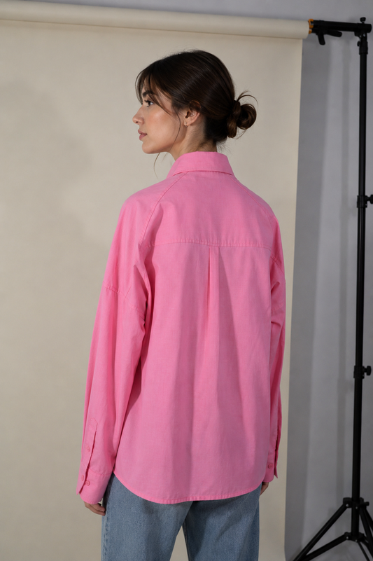 CAMISA ROSA RANGLAN