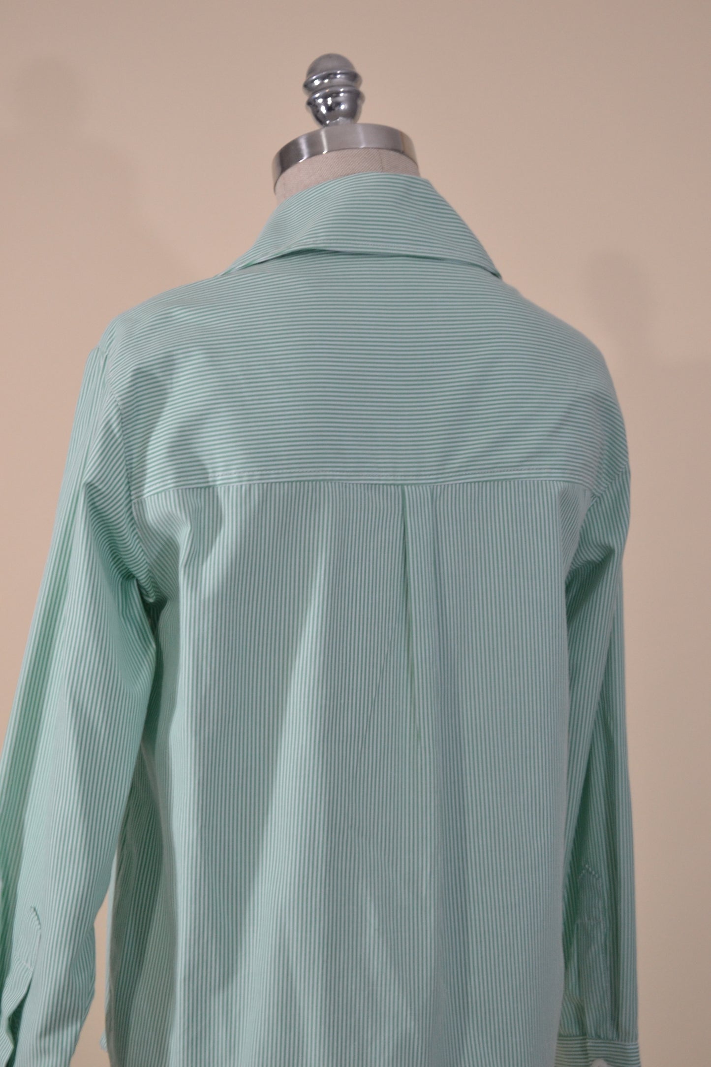 CAMISA A RAYAS VERDE RANGLAN