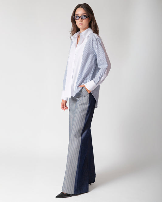 Pantalón Wide Leg Leonora · Denim