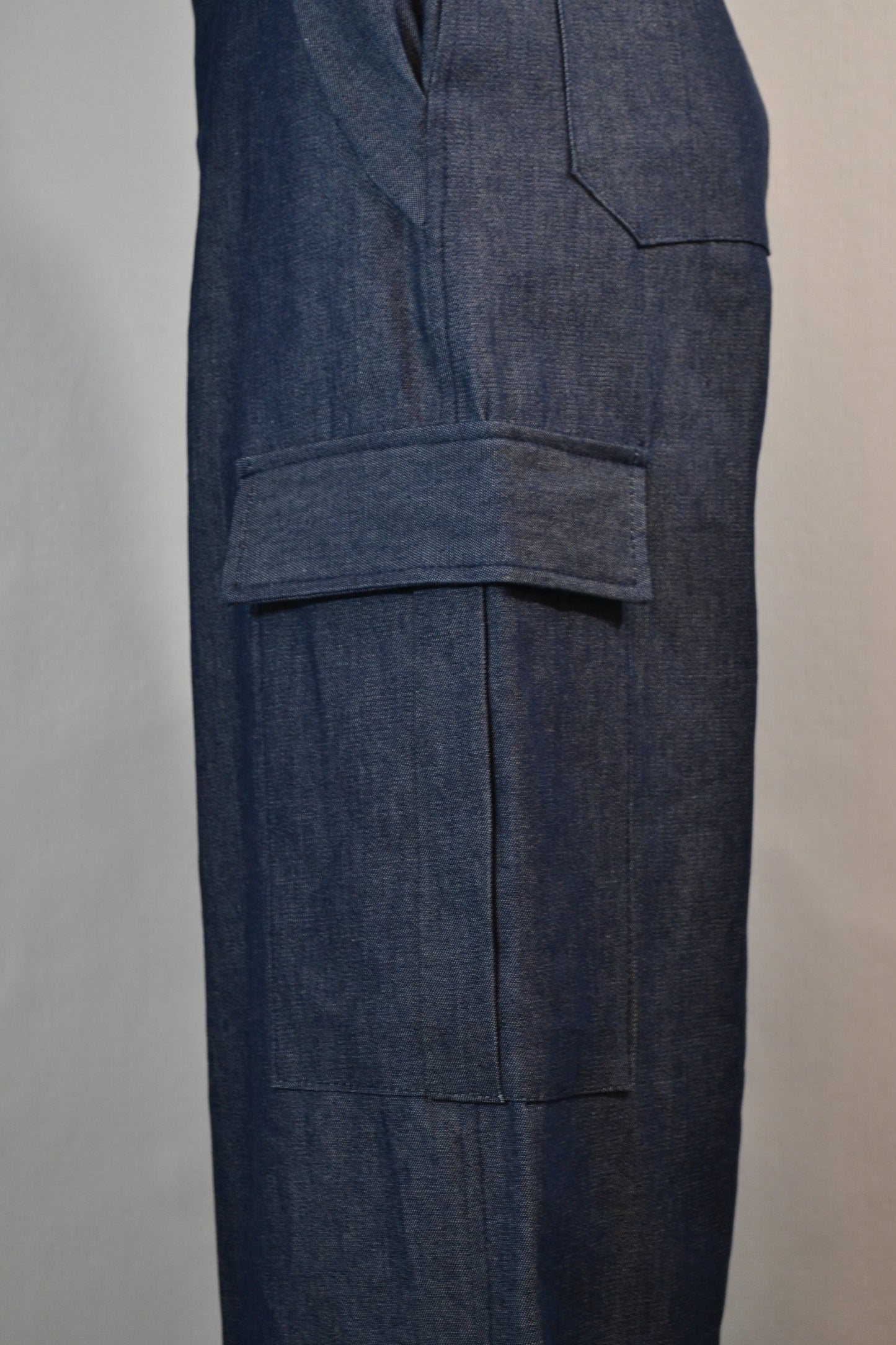 CARGO WIDE LEG DENIM