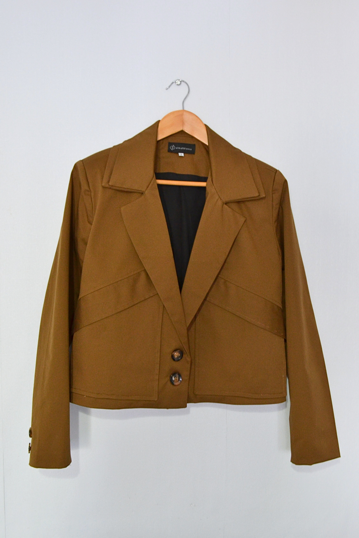 BLAZER BOXY CAMEL