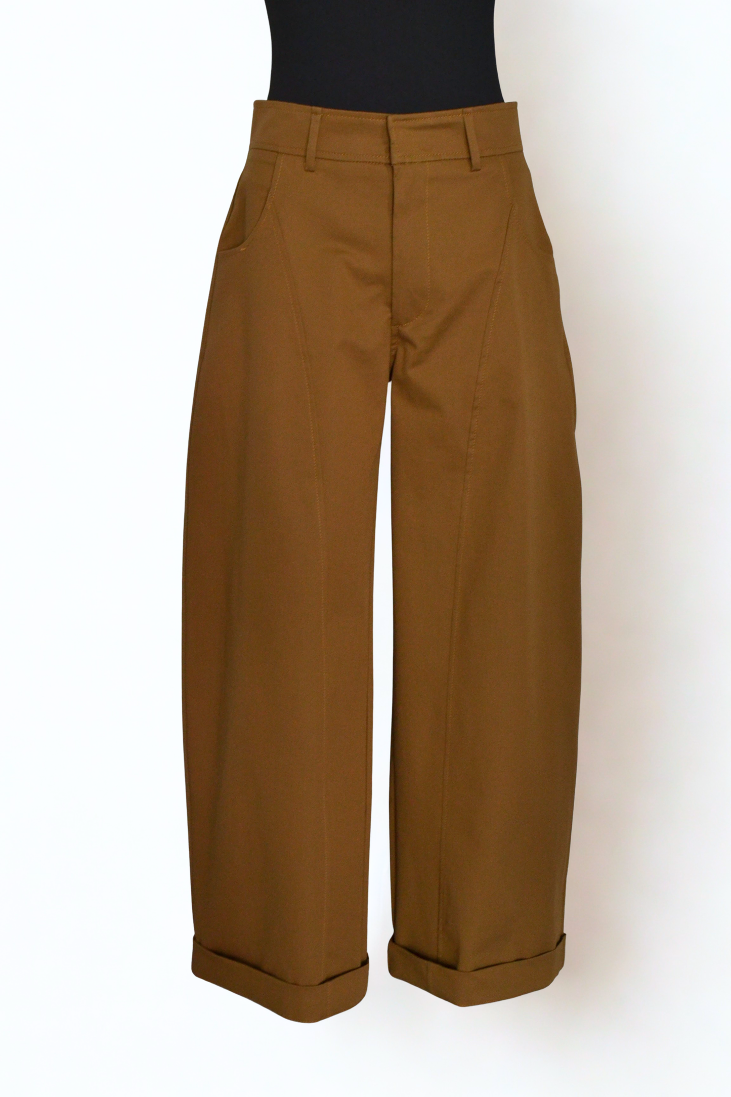 BARREL PANTS CAMEL