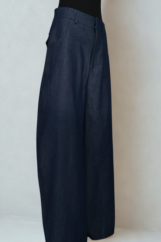 BARREL PANTS DENIM