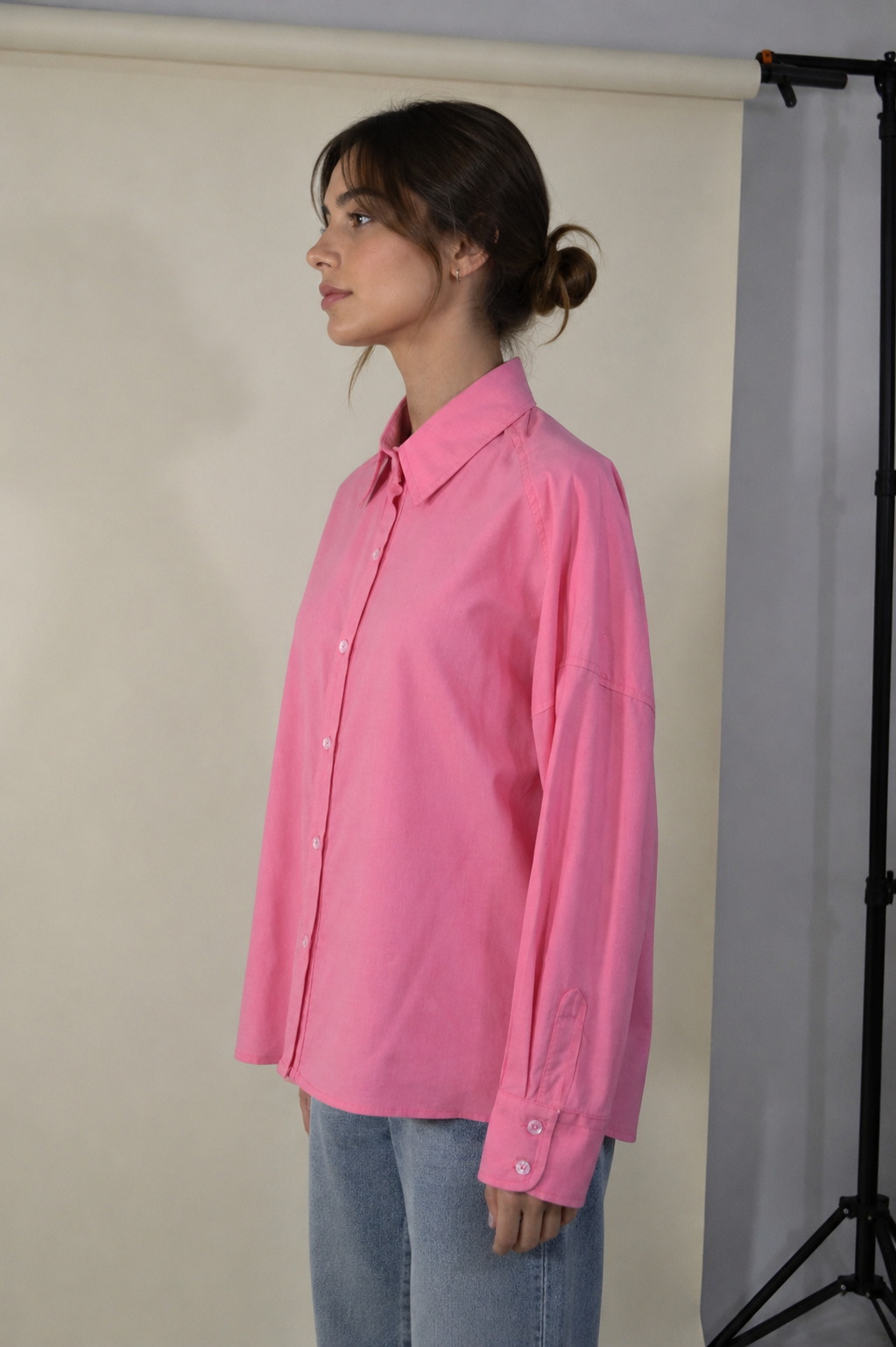 CAMISA ROSA RANGLAN