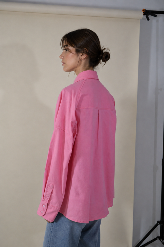 CAMISA ROSA RANGLAN