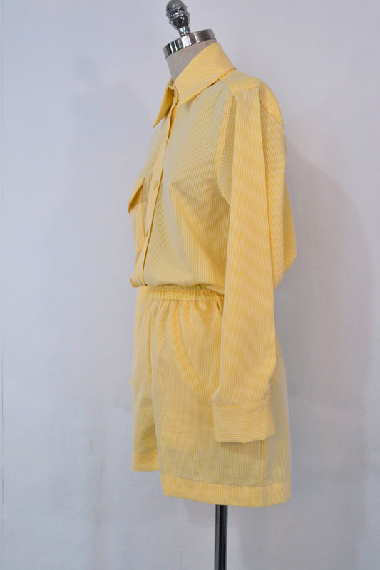 SHORTS BUTTER YELLOW