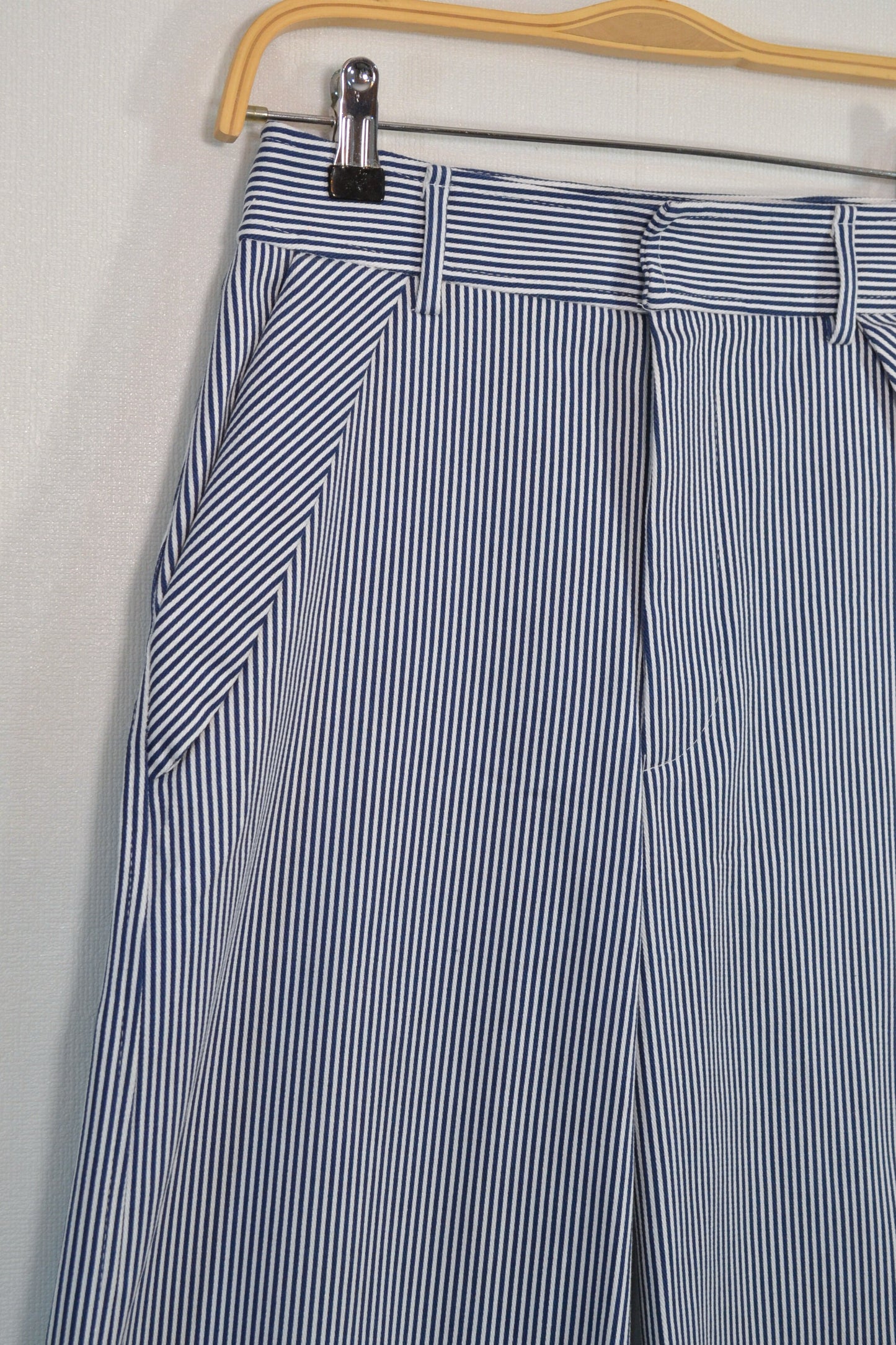 PANTALONES WIDE LEG A RAYAS