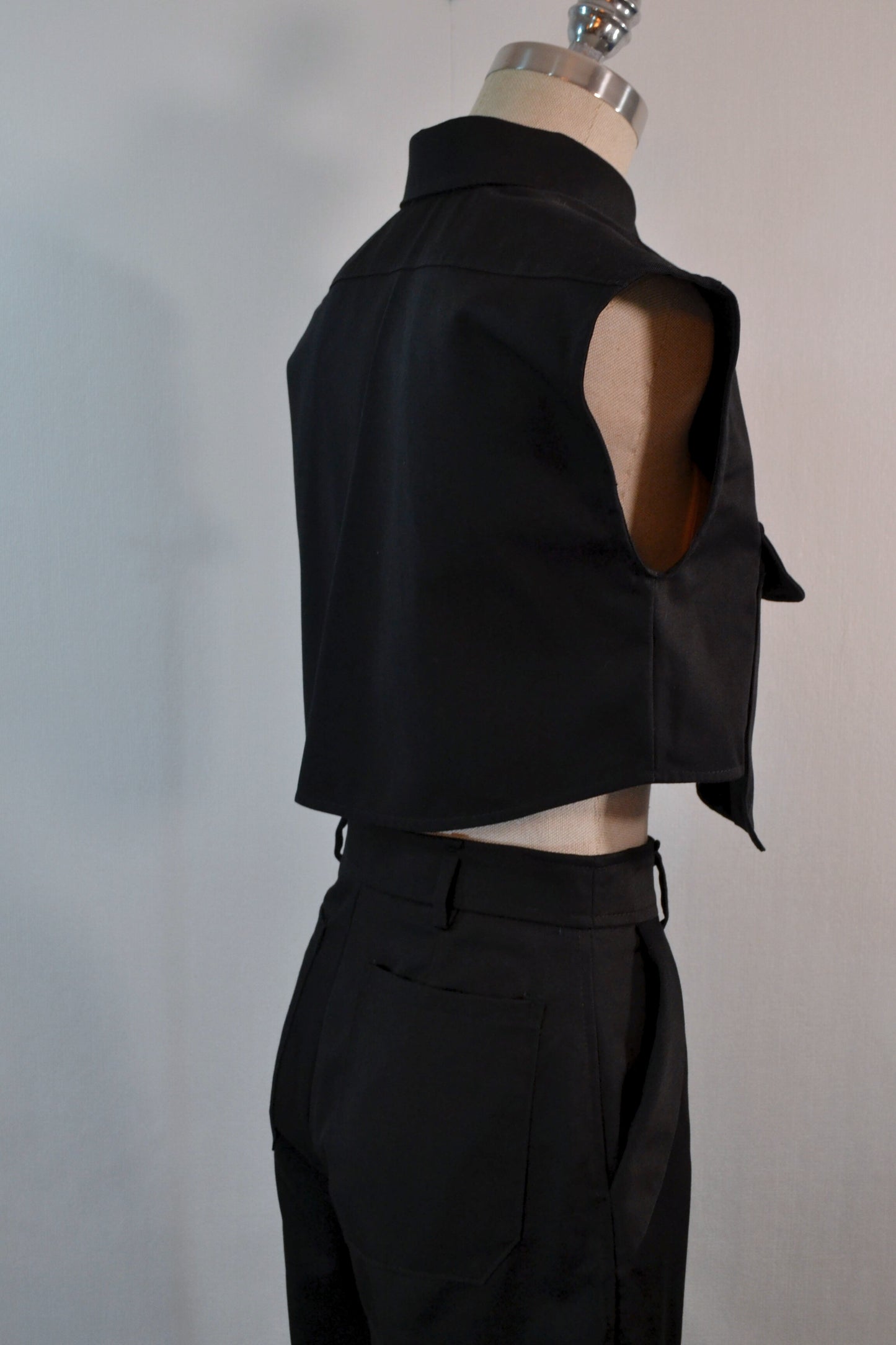 PANTALONES WIDE LEG NEGRO