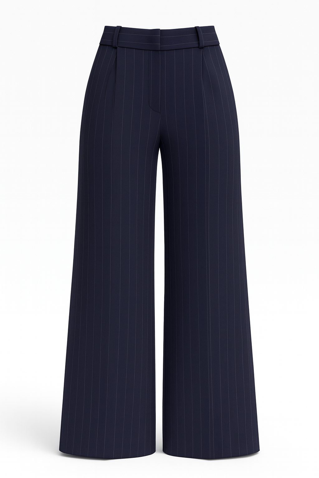 TROUSER AZUL MARINO A RAYAS