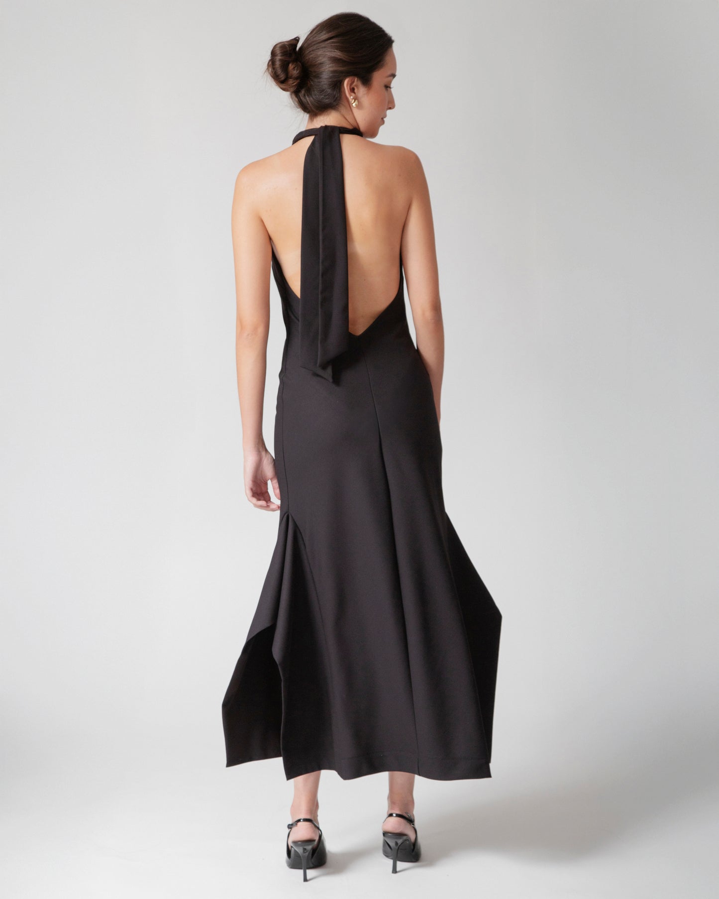Vestido Halter Alessia · Negro