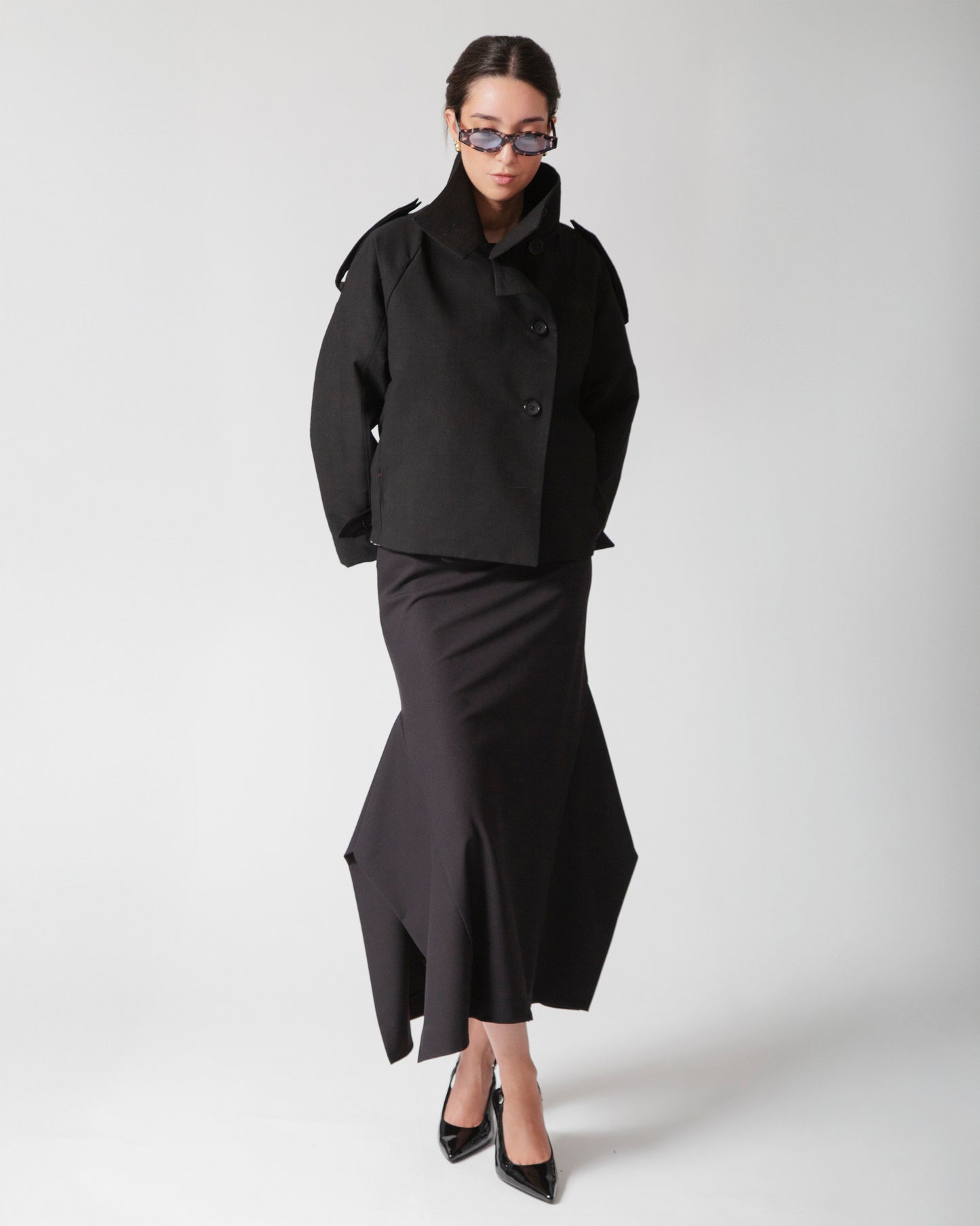Vestido Halter Alessia · Negro