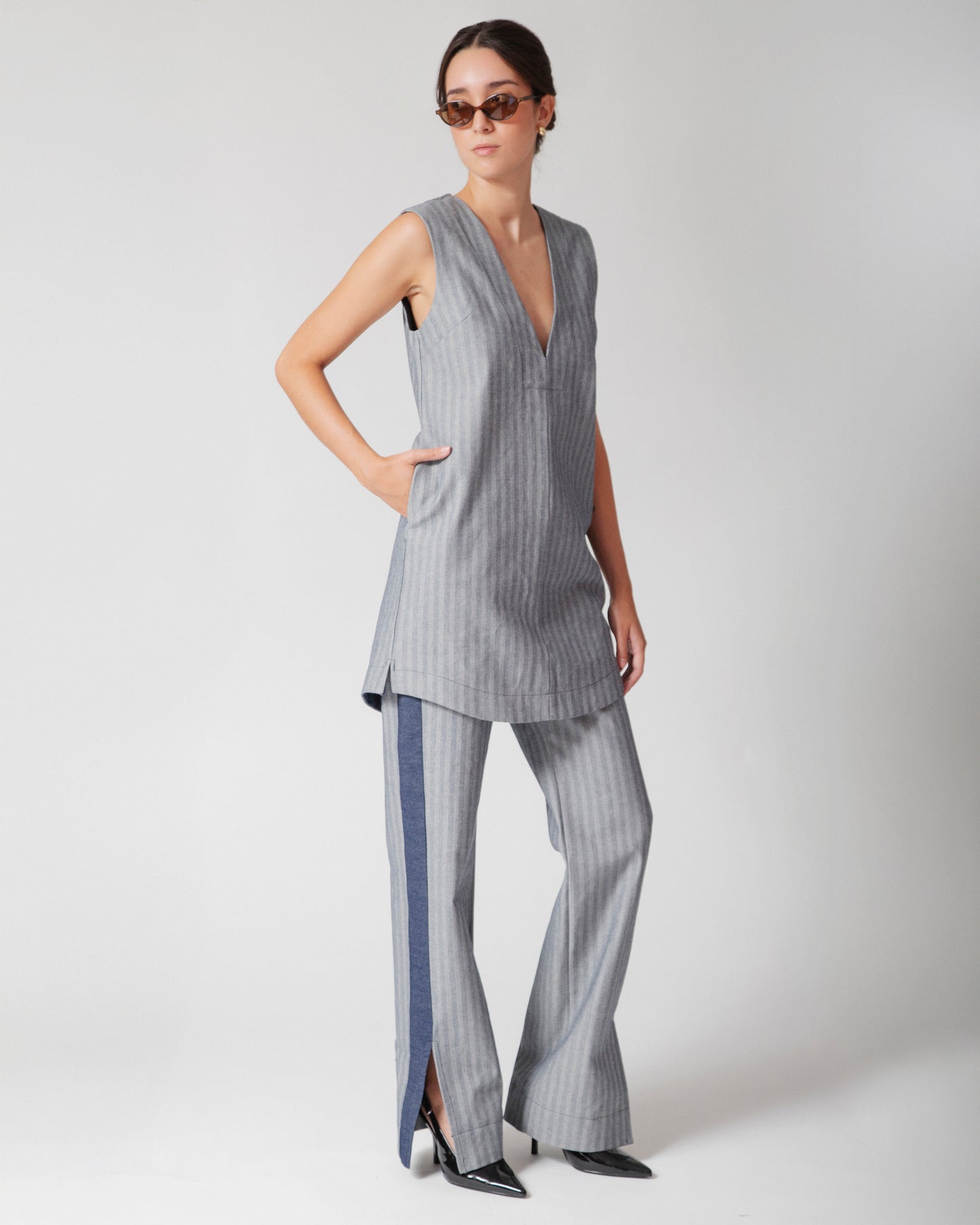Vestido Micaela · Denim