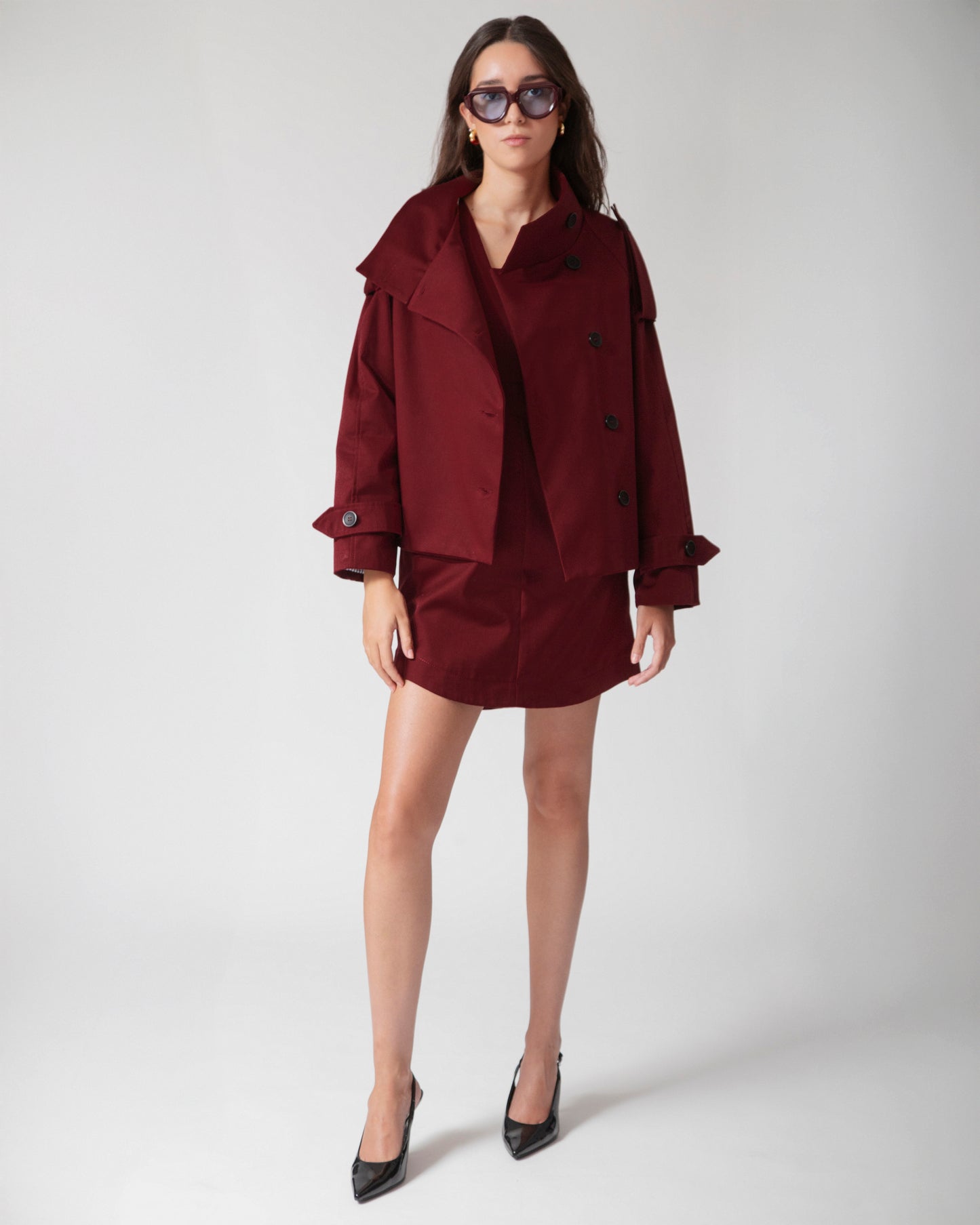 Trench Valentina · Tinto