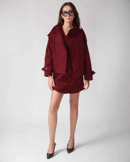 Trench Valentina · Tinto