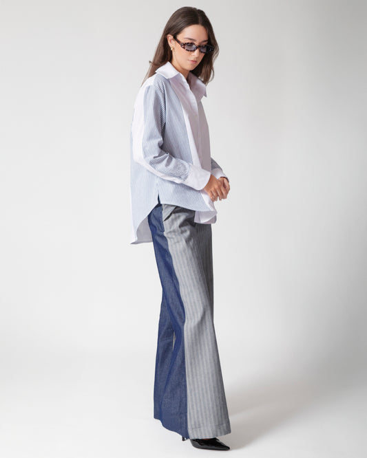 Pantalón Wide Leg Leonora · Denim