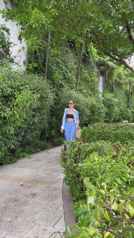 PANTALÓN  LIGERO A RAYAS